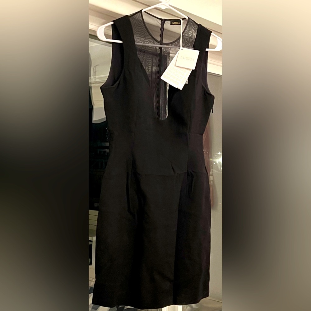 NEW LA PERLA BLACK DRESS! SIZE 2, NEW WITH TAGS!
